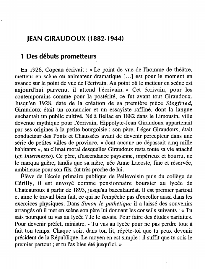 Prévisualisation du document JEAN GIRAUDOUX