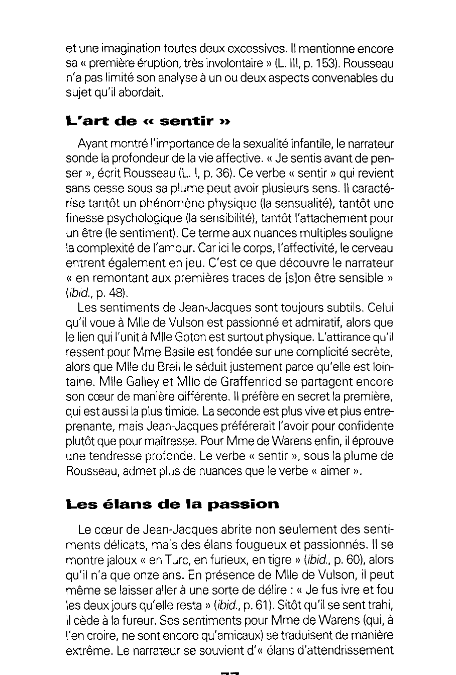 Prévisualisation du document Jean-Jacques Rousseau et les femmes