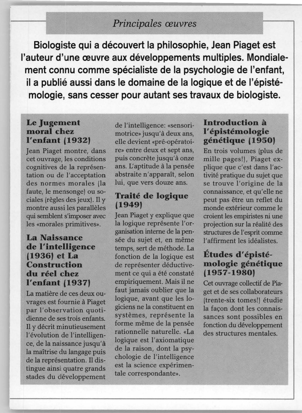 Prévisualisation du document Jean Piaget