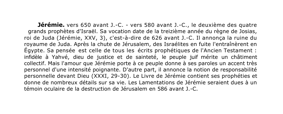 Prévisualisation du document Jérémie.