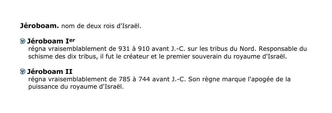 Prévisualisation du document Jéroboam.