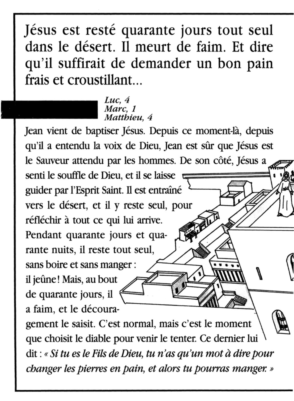 Prévisualisation du document Jesus et La tentation au Désert