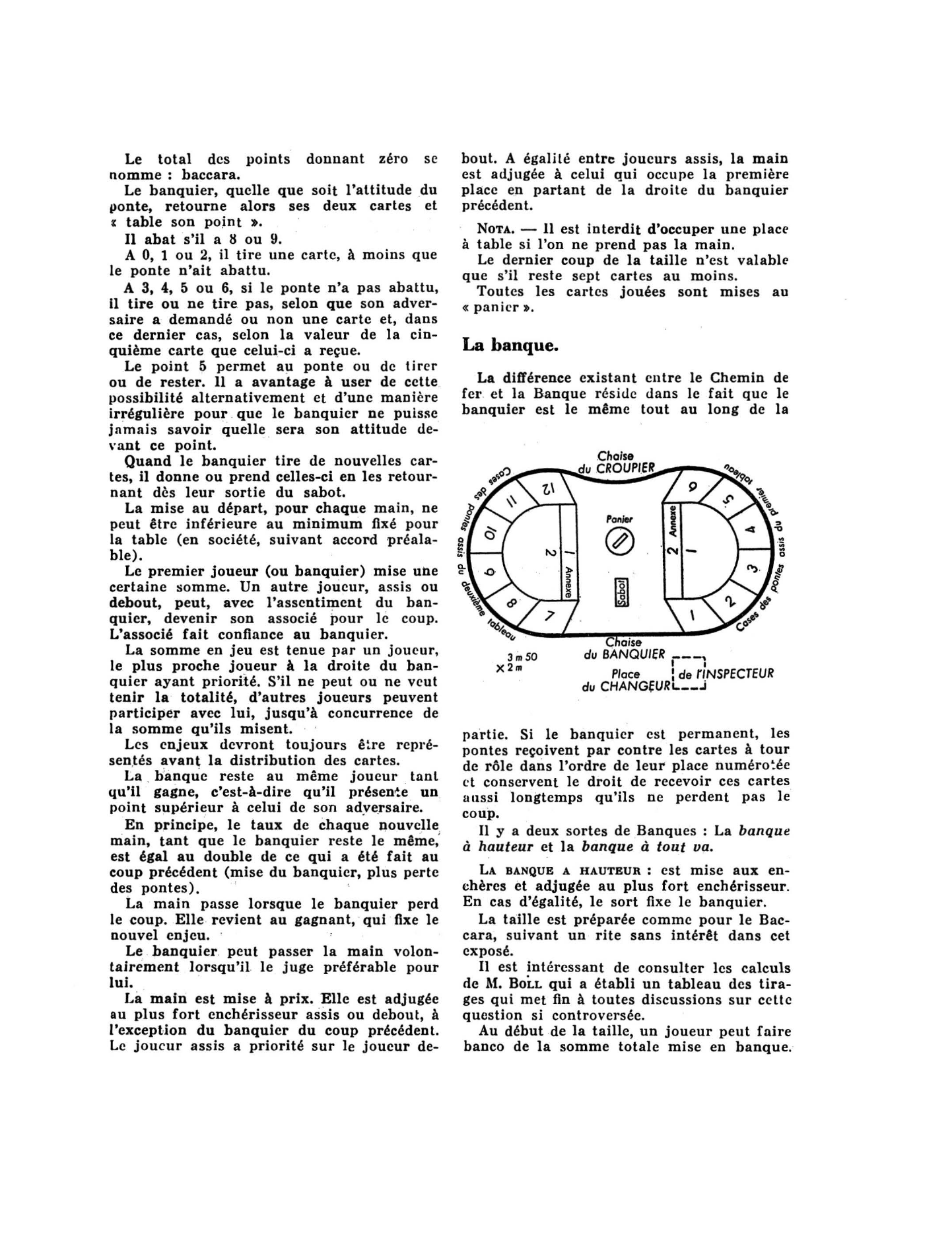 Prévisualisation du document Jeux de casinos : Baccara. - Trente-Quarante. - Roulette. Boule. - Craps