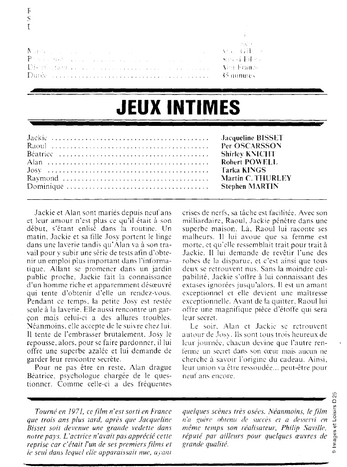 Prévisualisation du document JEUX INTIMES