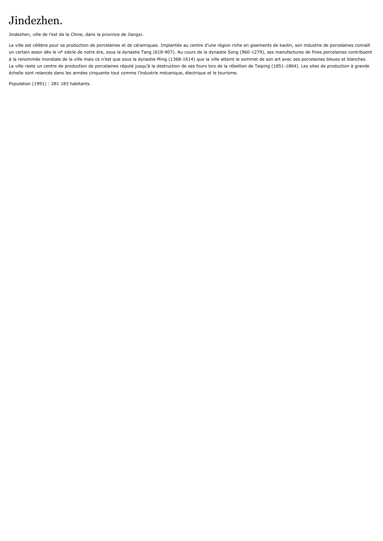 Prévisualisation du document Jindezhen.