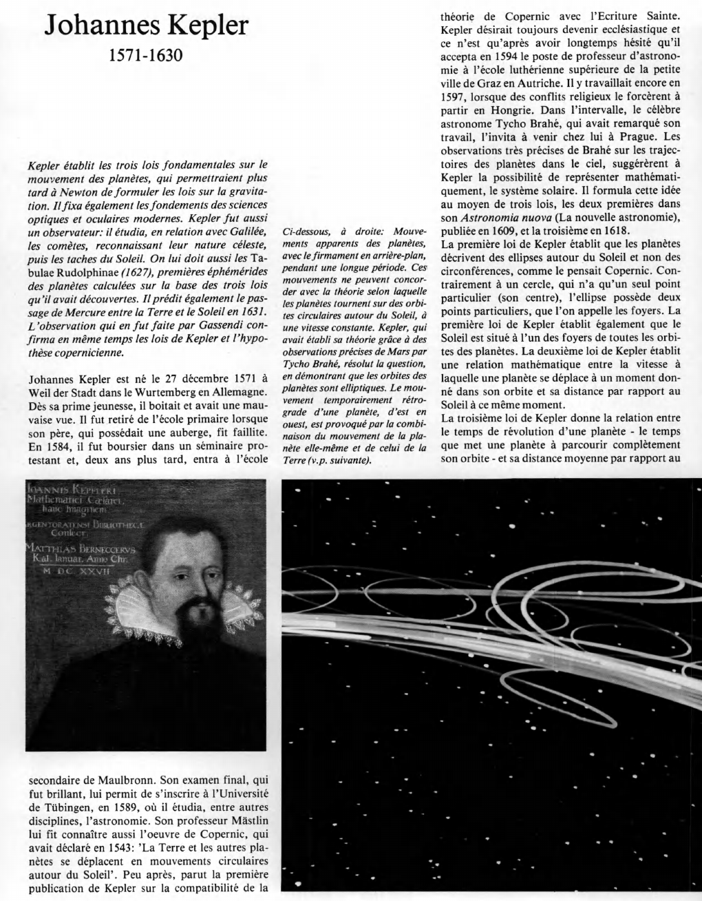 Prévisualisation du document Johannes Kepler