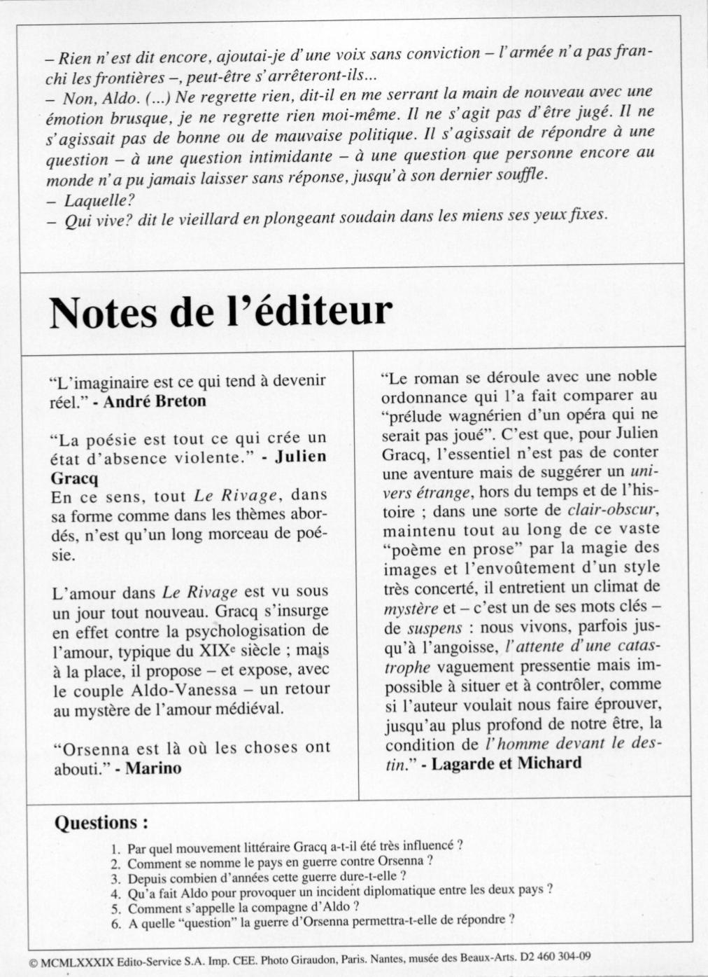 Prévisualisation du document Joseph DELTEIL : La Belle Corisande