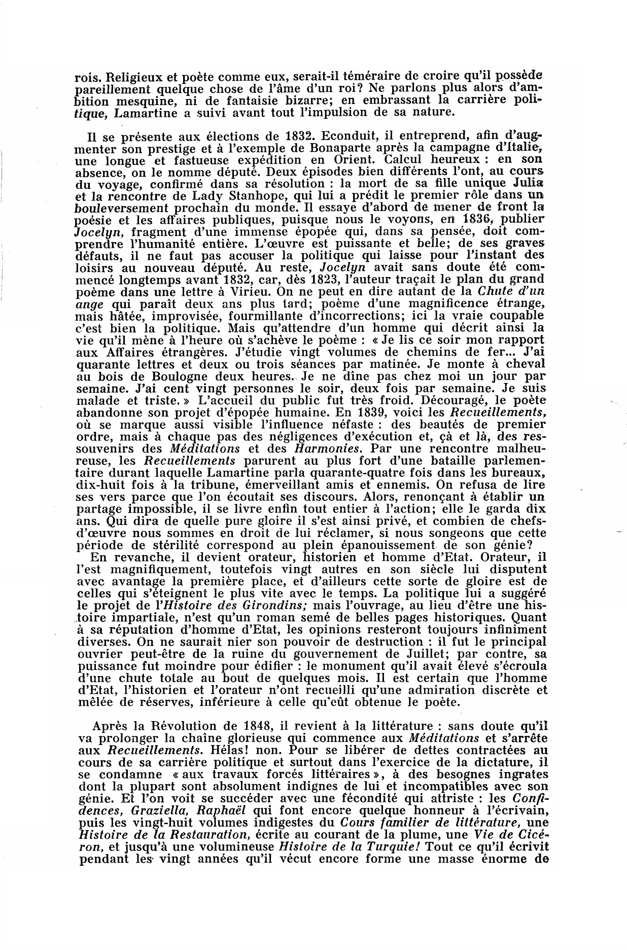 Prévisualisation du document Jugement de Lamartine sur lui-même