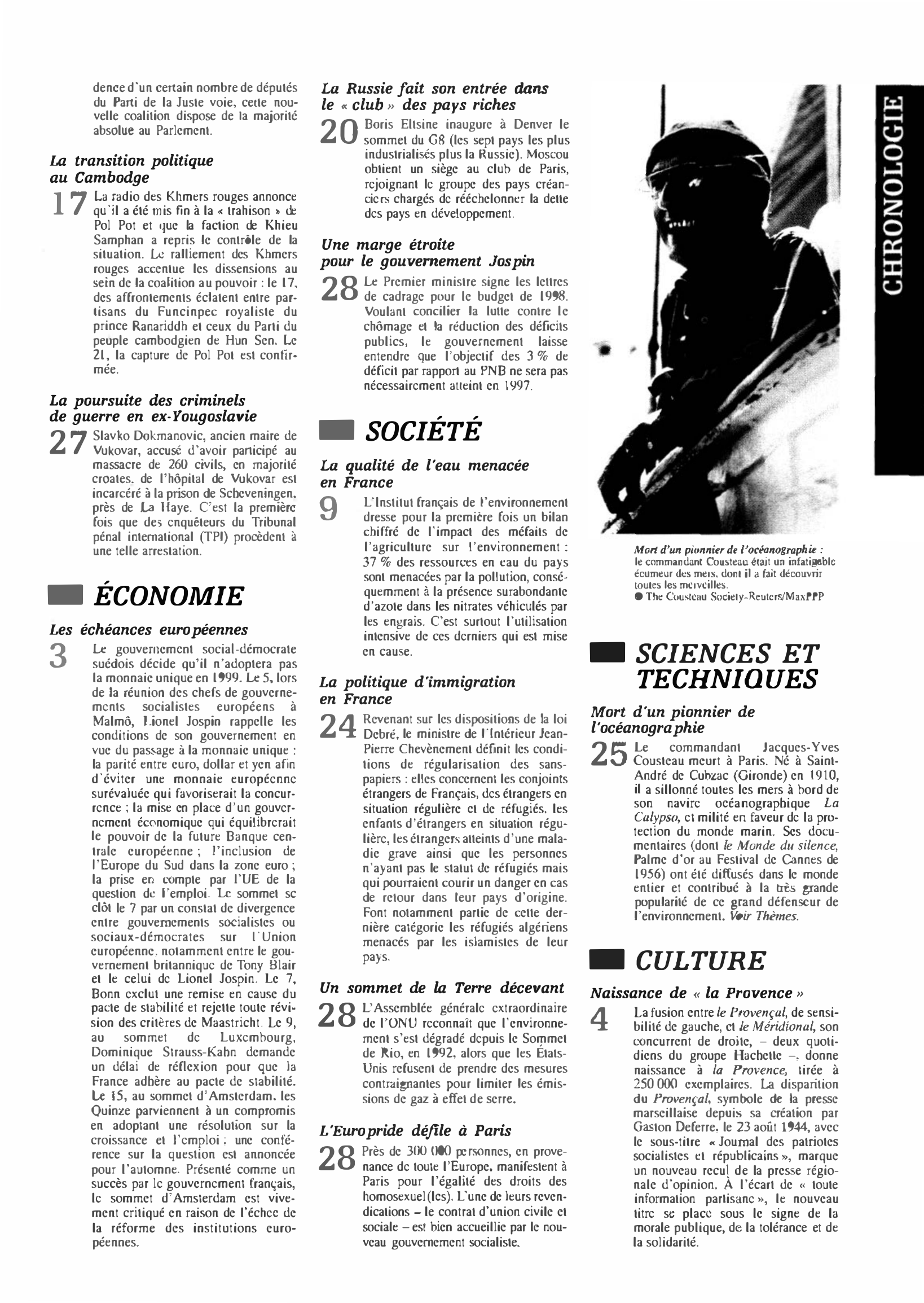 Prévisualisation du document juin 1997 dans le monde (histoire chronologique)