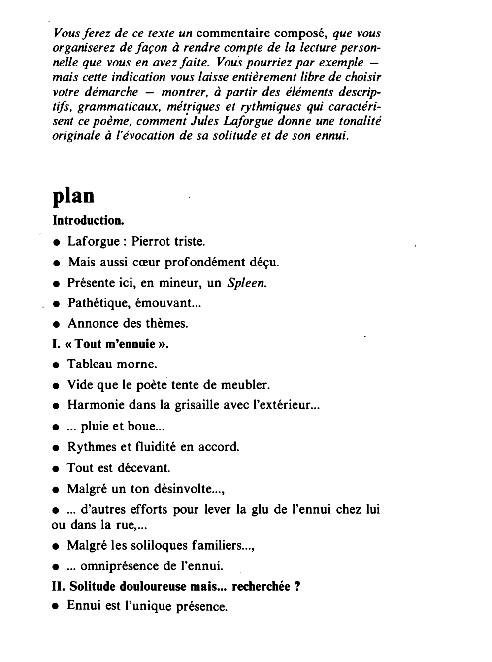 Prévisualisation du document Jules LAFORGUE, Poèmes inédits (commentaire)