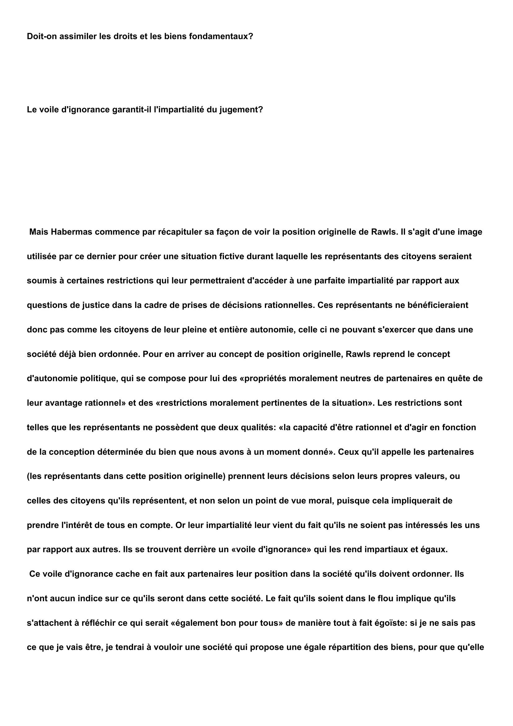 Prévisualisation du document Jürgen Habermas et John Rawls, Débat sur la justice politique, Paris , Cerf, 2005.