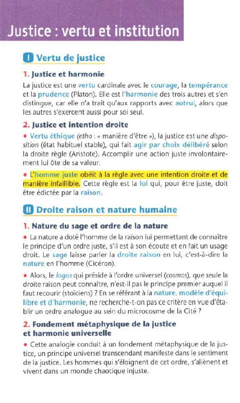 Prévisualisation du document Justice : vertu et institution
0

Vertu de j ustice

1. Justice et harmonie
La justice est une vertu cardinale...