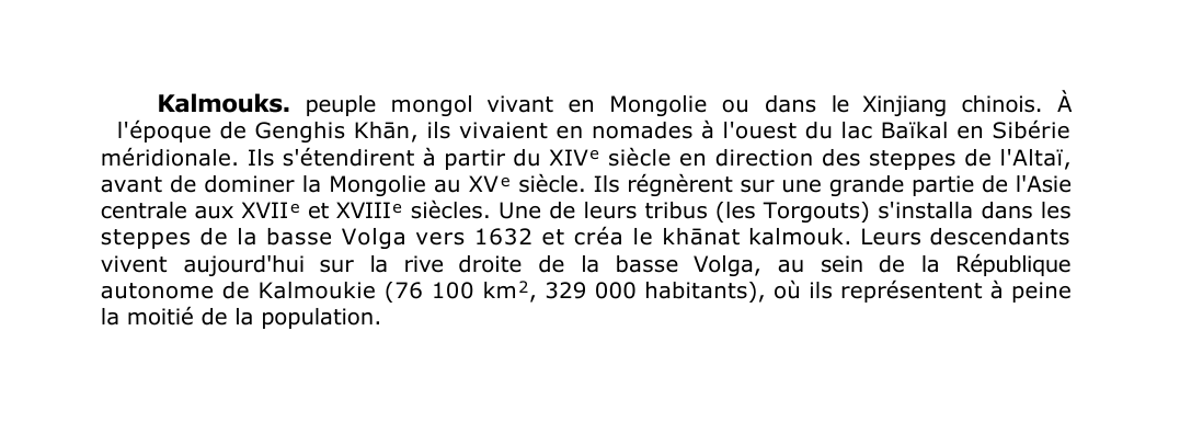 Prévisualisation du document Kalmouks.