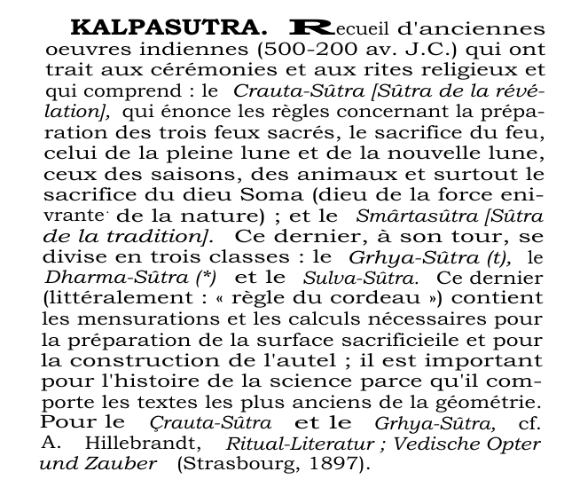 Prévisualisation du document KALPASUTRA