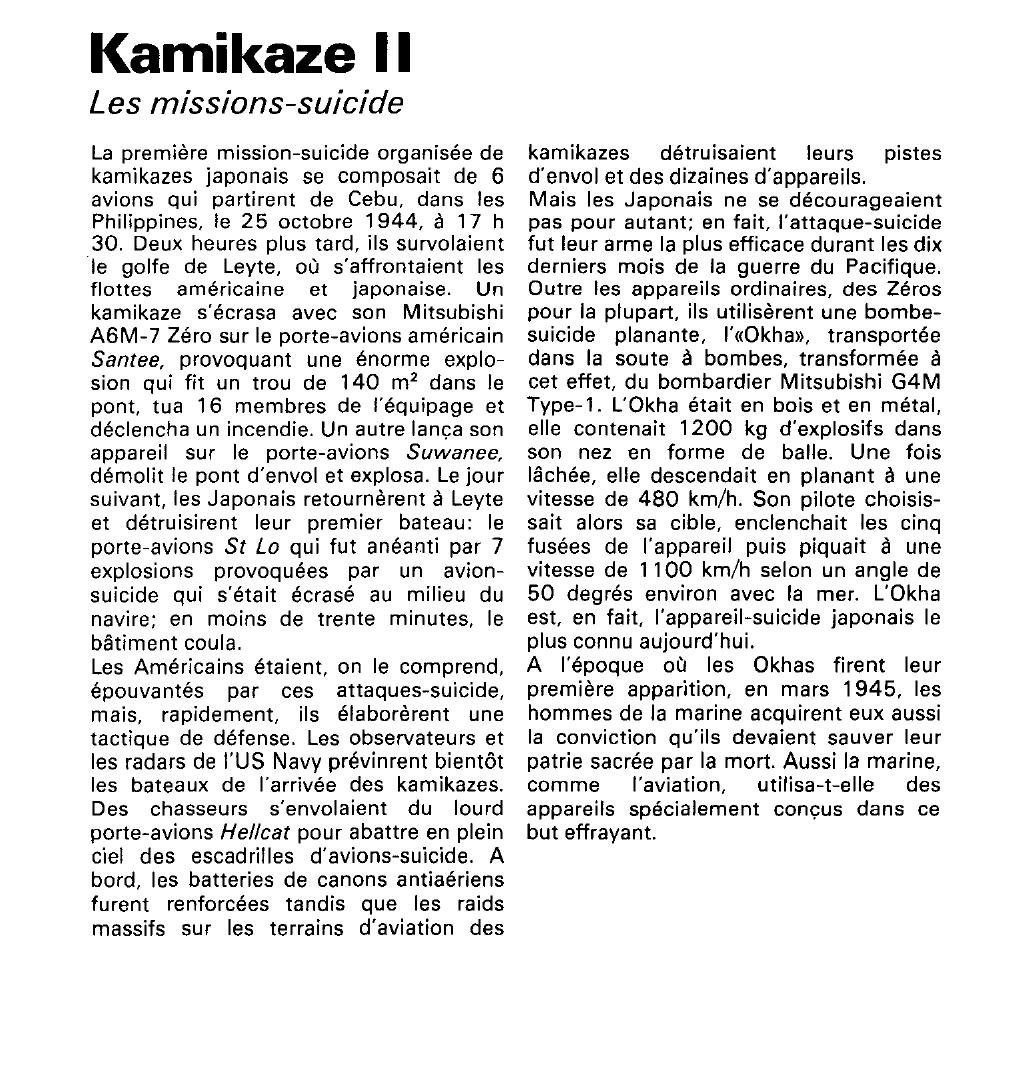 Prévisualisation du document Kamikaze (seconde guerre mondiale).