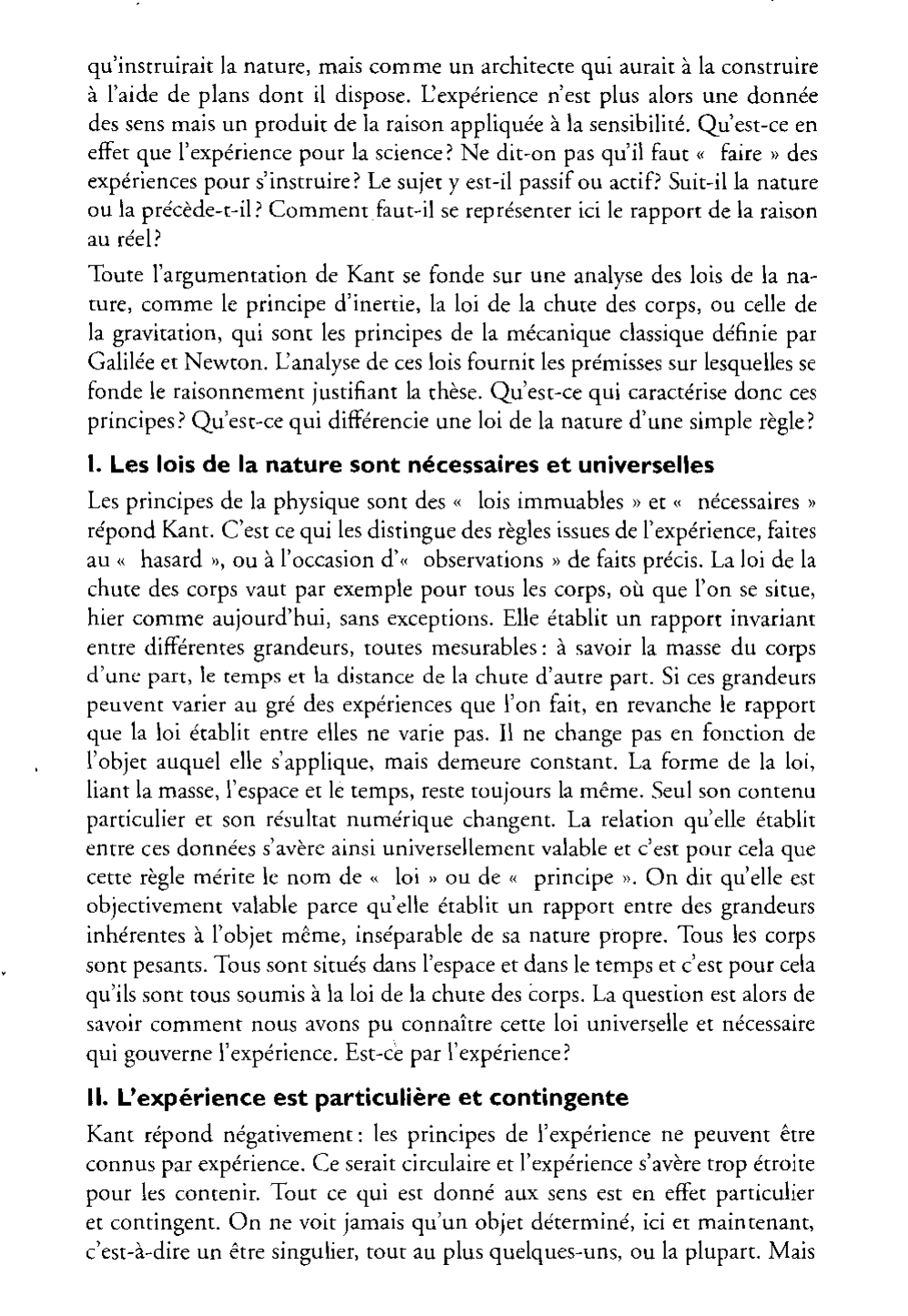 Prévisualisation du document Kant, Critique de la raison pure.