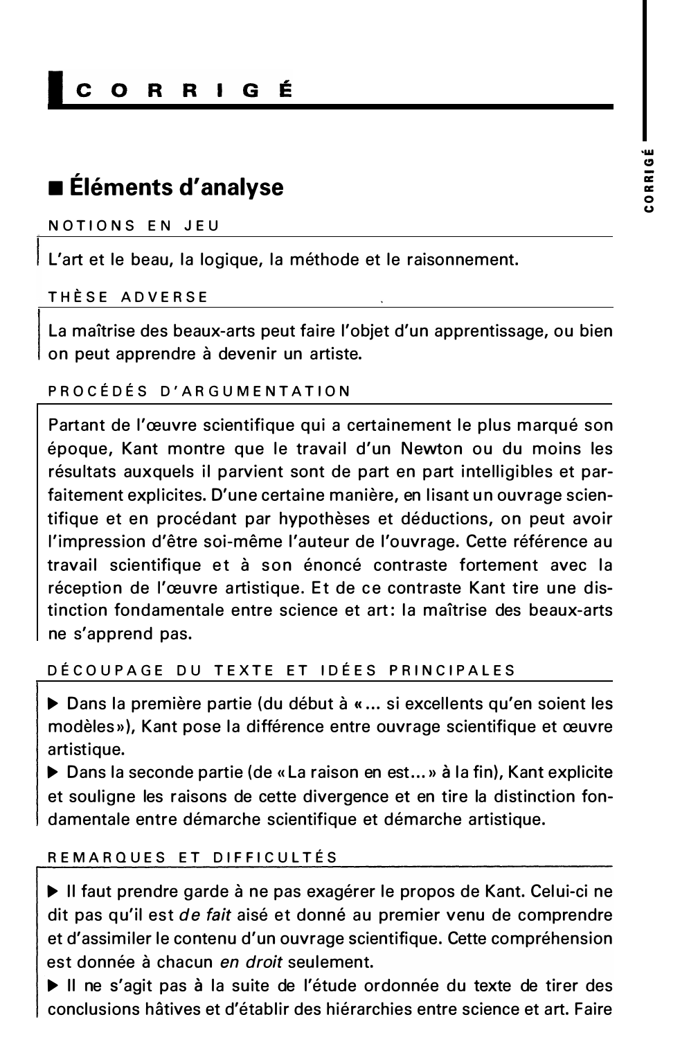 Prévisualisation du document Kant: L art ne s apprend pas.