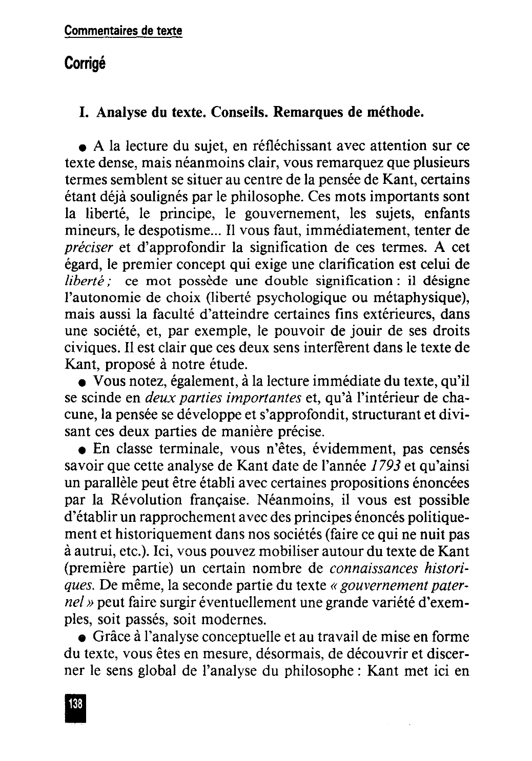 Prévisualisation du document KANT  (Théorie et pratique) : commentaire complet)