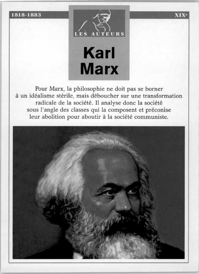 Prévisualisation du document Karl Marx
