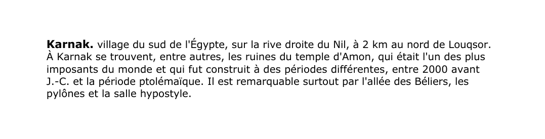 Prévisualisation du document Karnak.