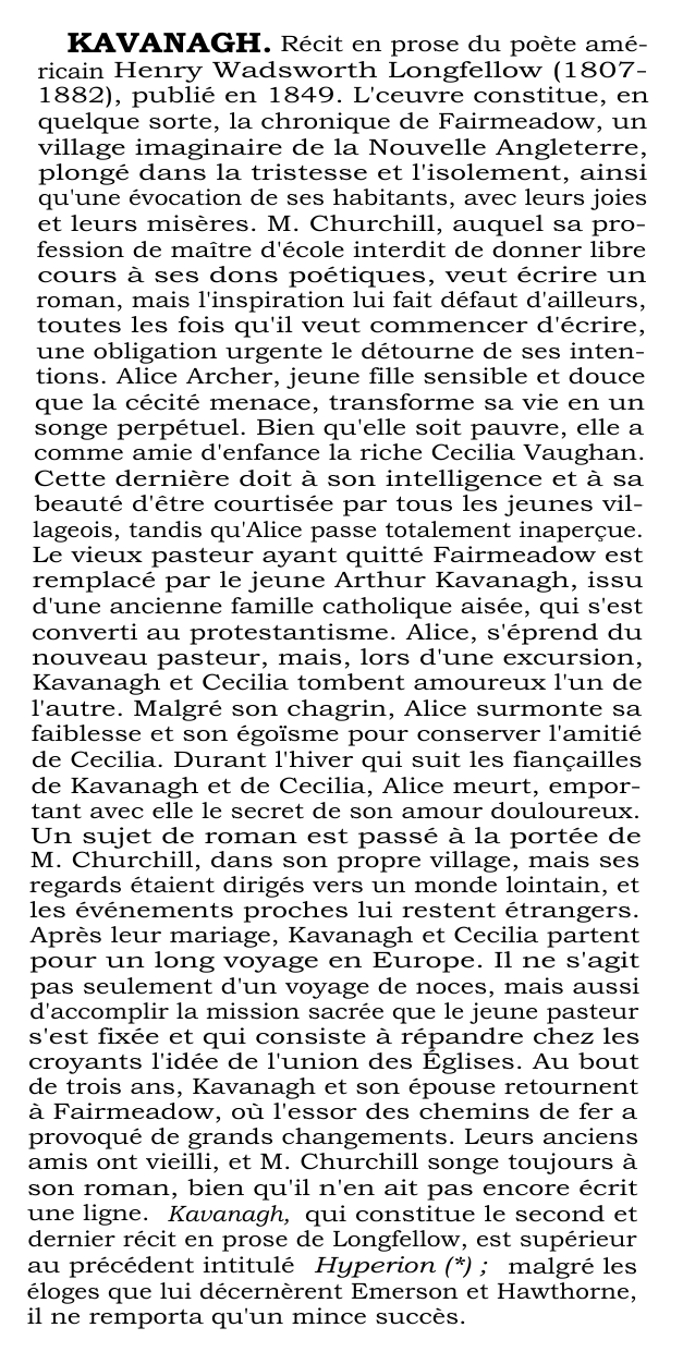 Prévisualisation du document KAVANAGH
