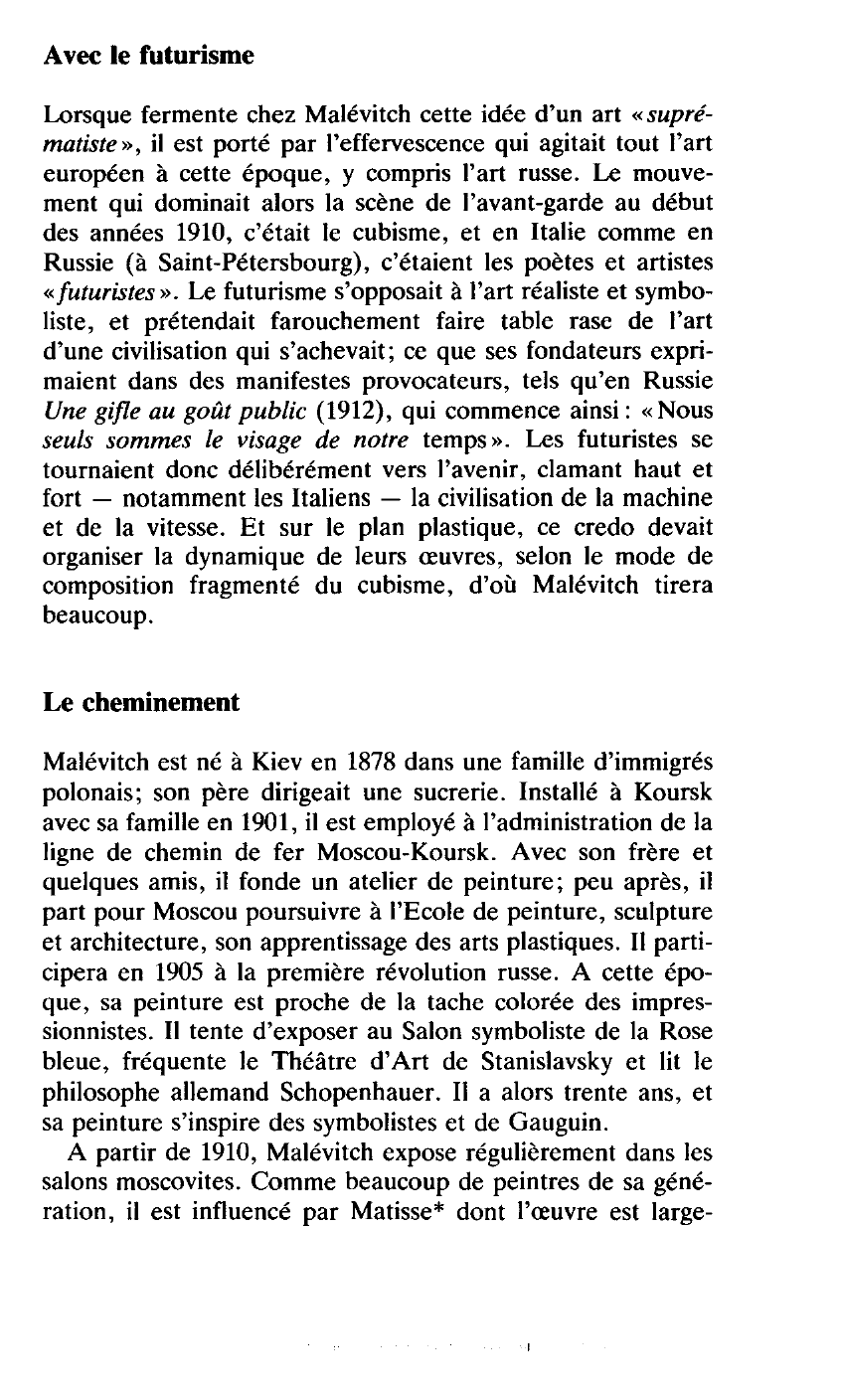Prévisualisation du document Kazimir Malévitch 1878-1935 Suprématisme