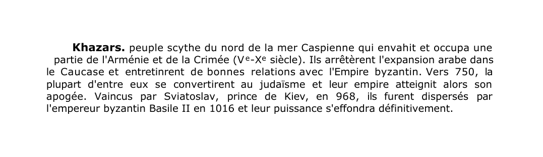 Prévisualisation du document Khazars.