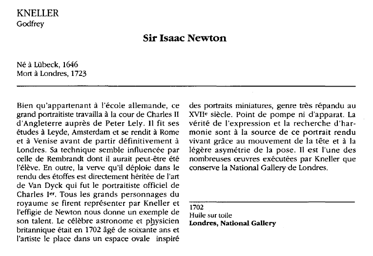 Prévisualisation du document KNELLERGodfrey:Sir Isaac Newton.