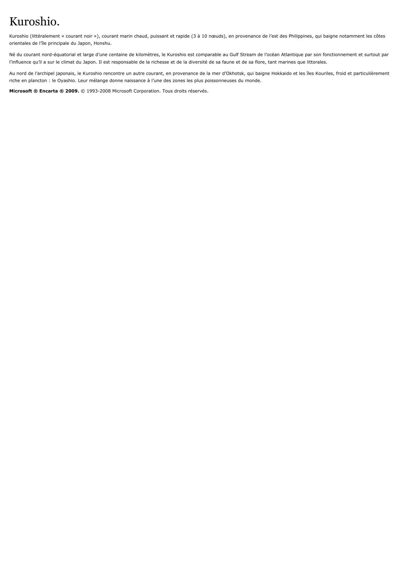 Prévisualisation du document Kuroshio.