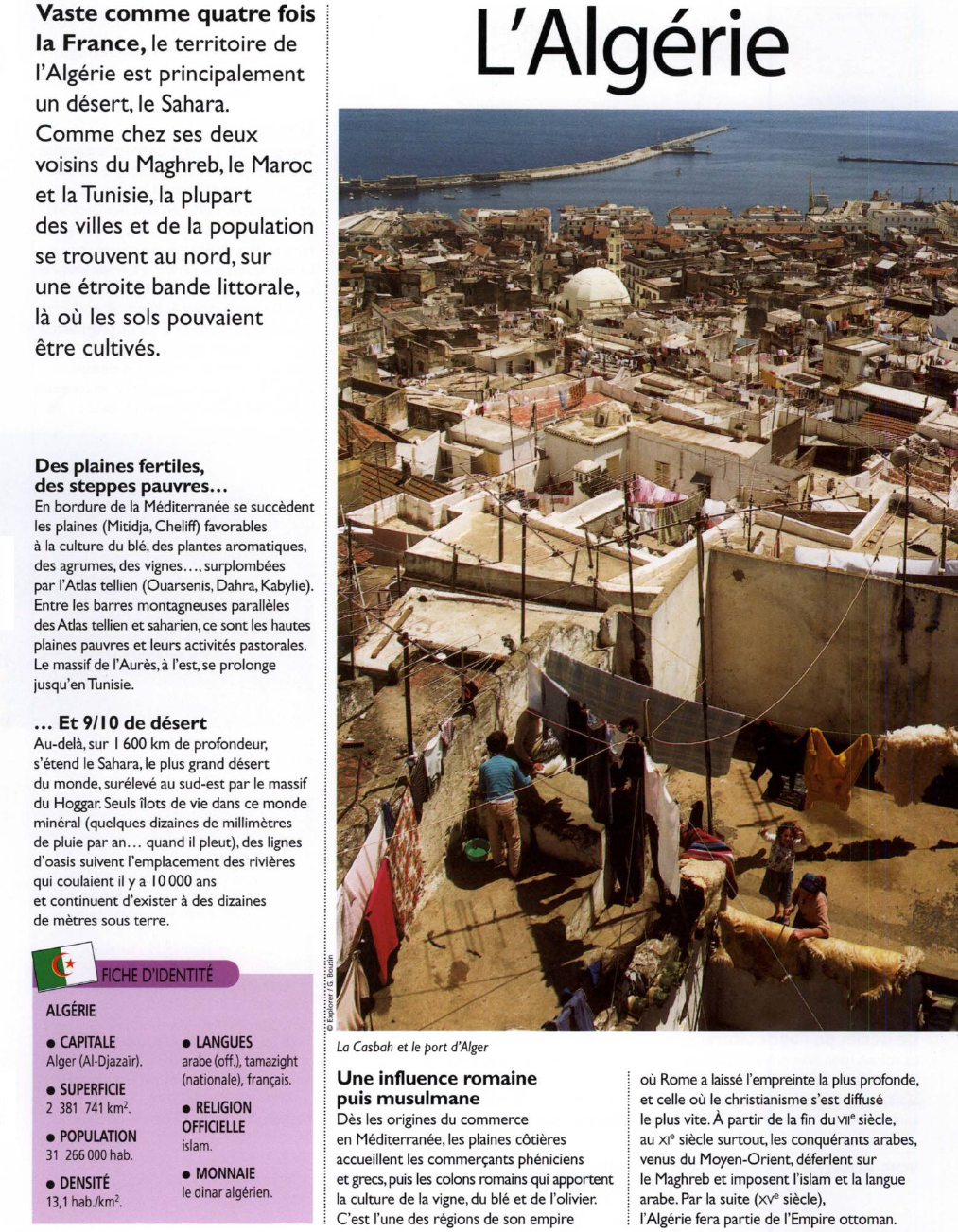 Prévisualisation du document L'Algérie