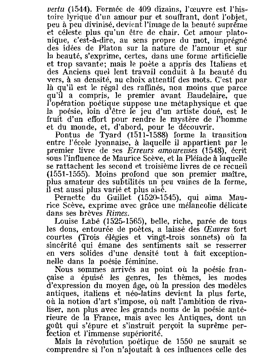 Prévisualisation du document L 'ÉCOLE LYONNAISE: L 'école lyonnaise.