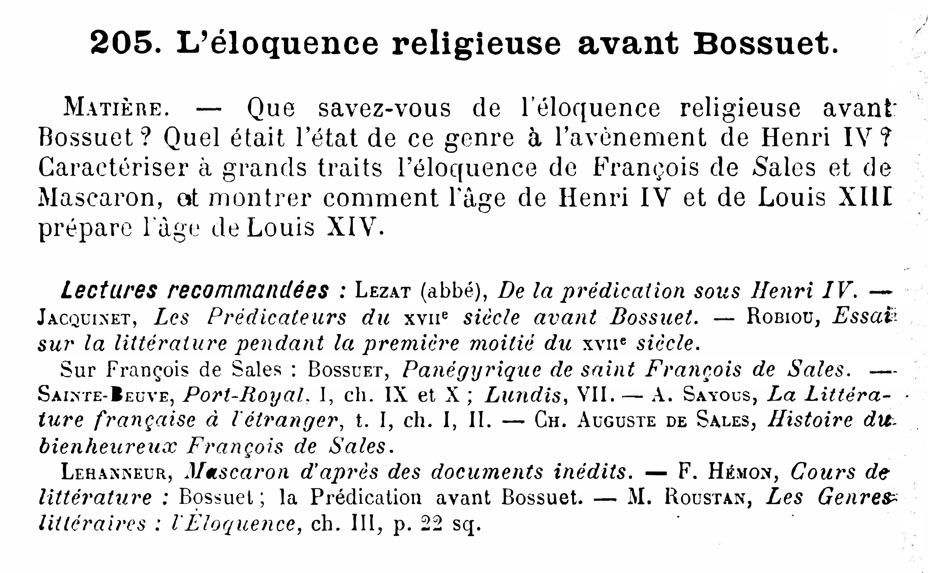 Prévisualisation du document  L’éloquence religieuse avant Bossuet.