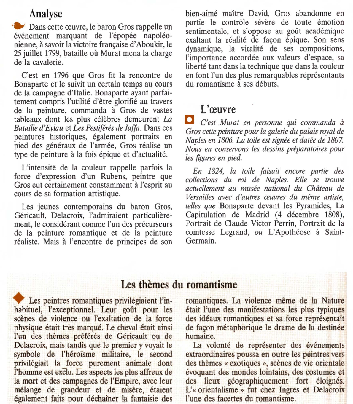 Prévisualisation du document LA BATAILLE D'ABOUKIR de GROS Antoine