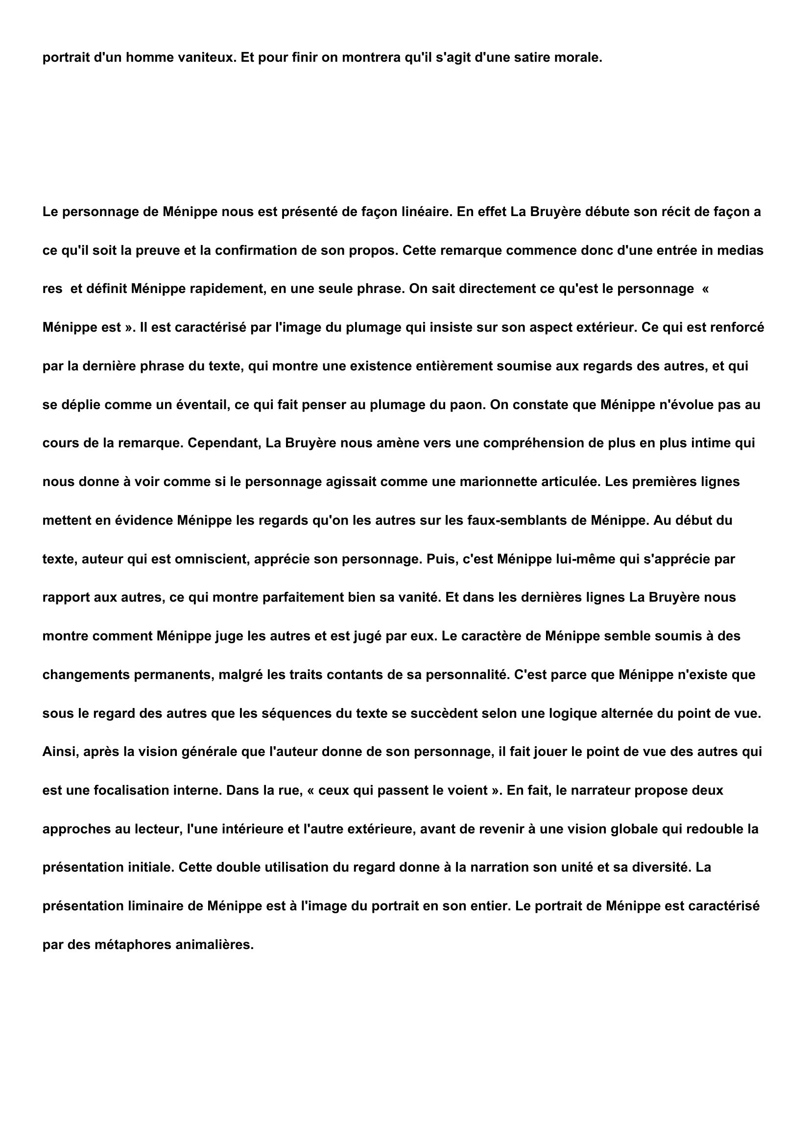 Prévisualisation du document La Bruyère, "Du mérite personnel", 40