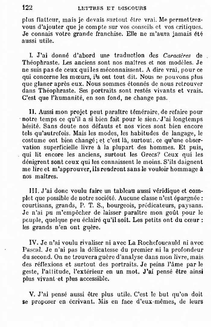 Prévisualisation du document La Bruyère écrit à Bossuet en lui envoyant les Caractères. Il lui explique le dessein qu'il s'est proposé en écrivant cet ouvrage et la méthode qu'il a employée.
