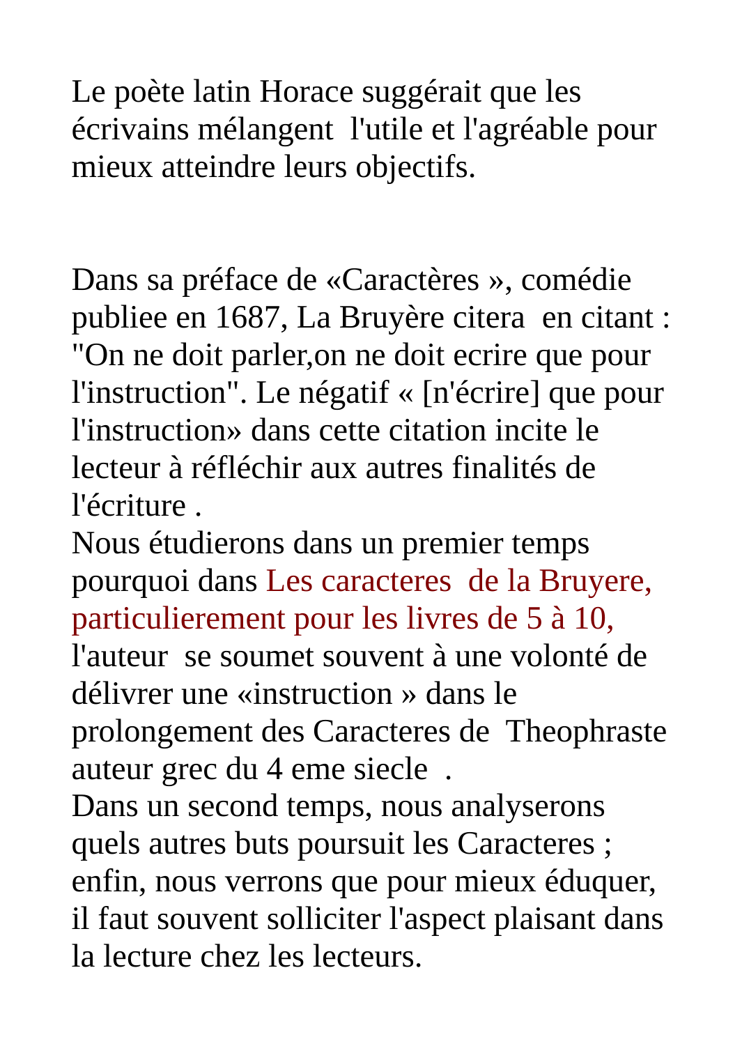 Prévisualisation du document La Bruyère, instruire et plaire