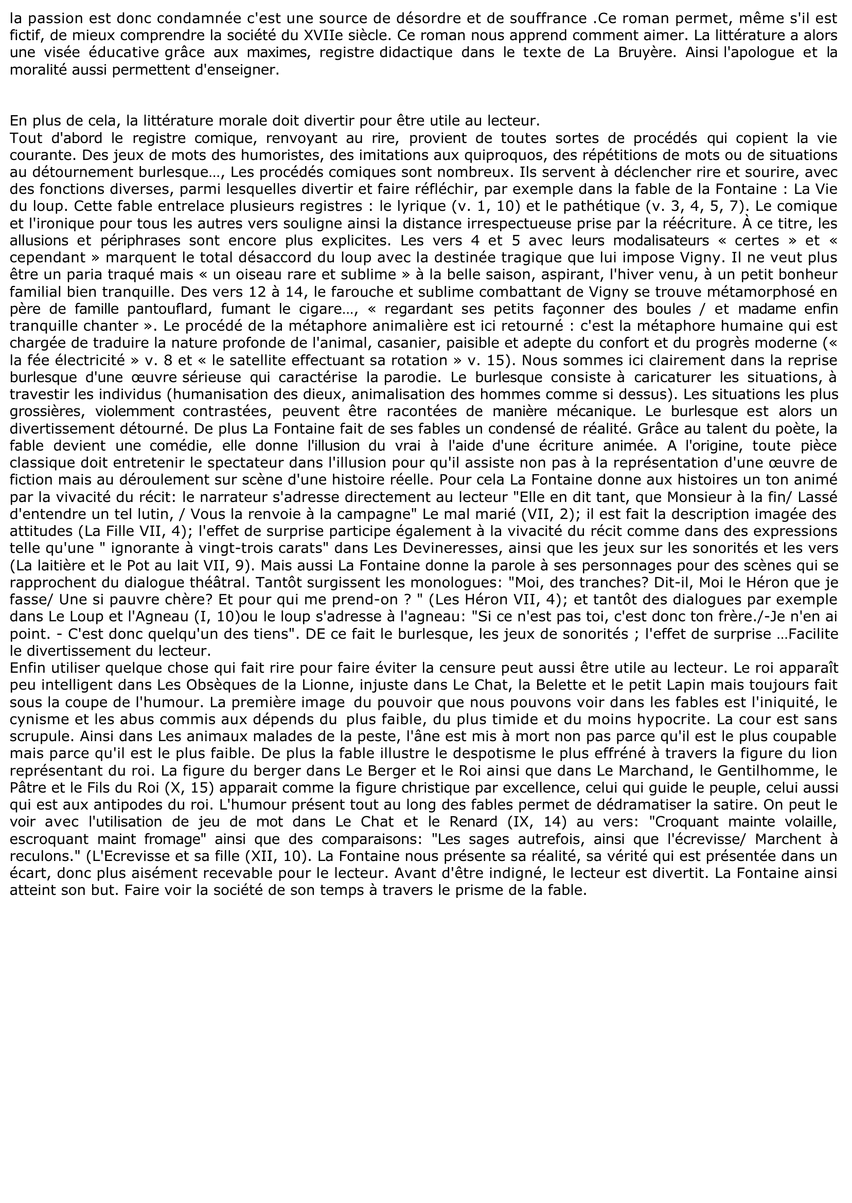 Prévisualisation du document La Bruyère : « J'ai voulu avertir et non mordre, être utile et non blessé.» - Comment divertir et instruire peuvent-ils se combiner ?