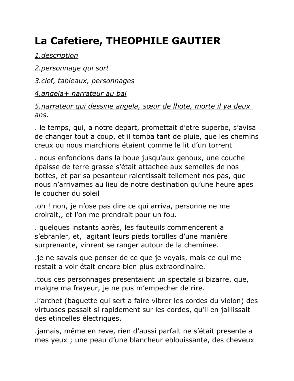 Prévisualisation du document La Cafetière, THEOPHILE GAUTIER (commentaire)