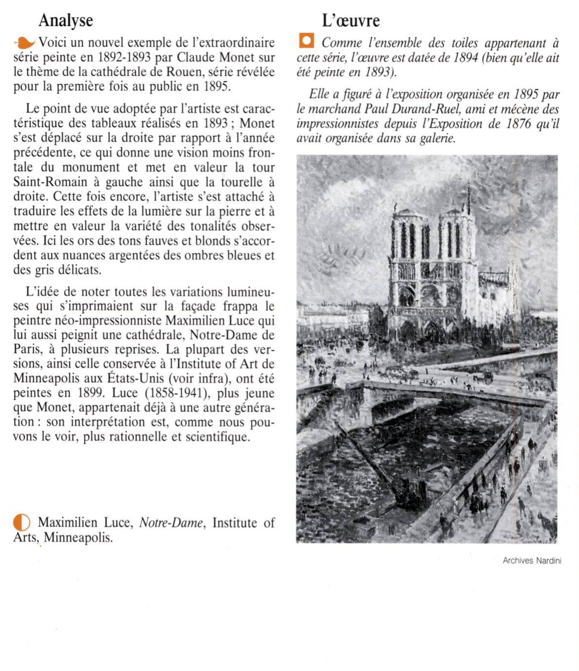 Prévisualisation du document La cathédrale de Rouen, le portail de Monet