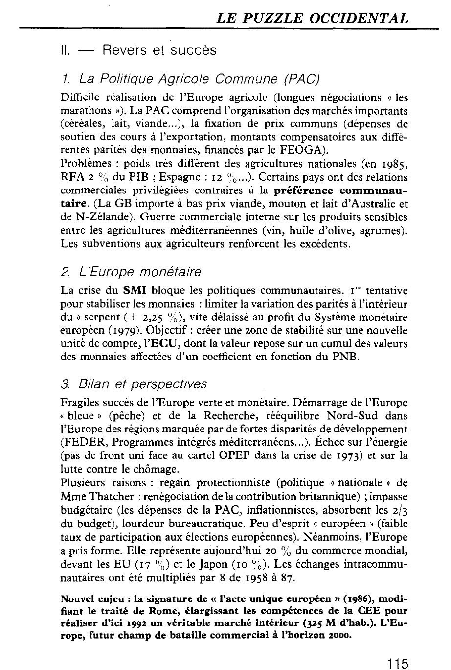 Prévisualisation du document LA CEE (1962-1989)