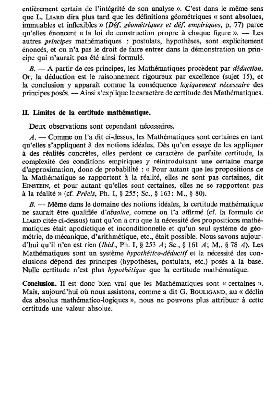 Prévisualisation du document La certitude mathématique.