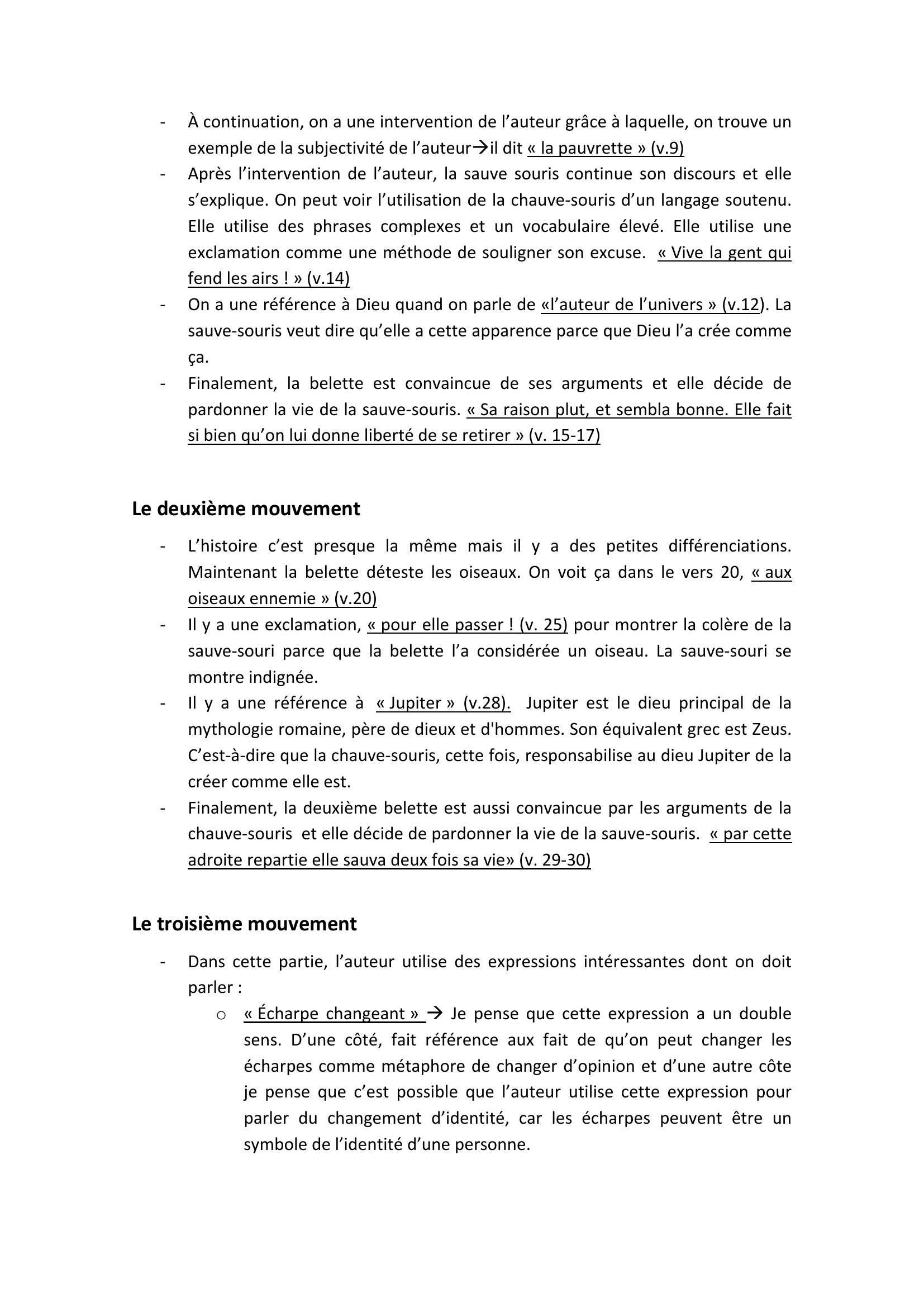 Prévisualisation du document La chauve-souris et les deux belettes - Faibles (Jean de la Fontaine)
