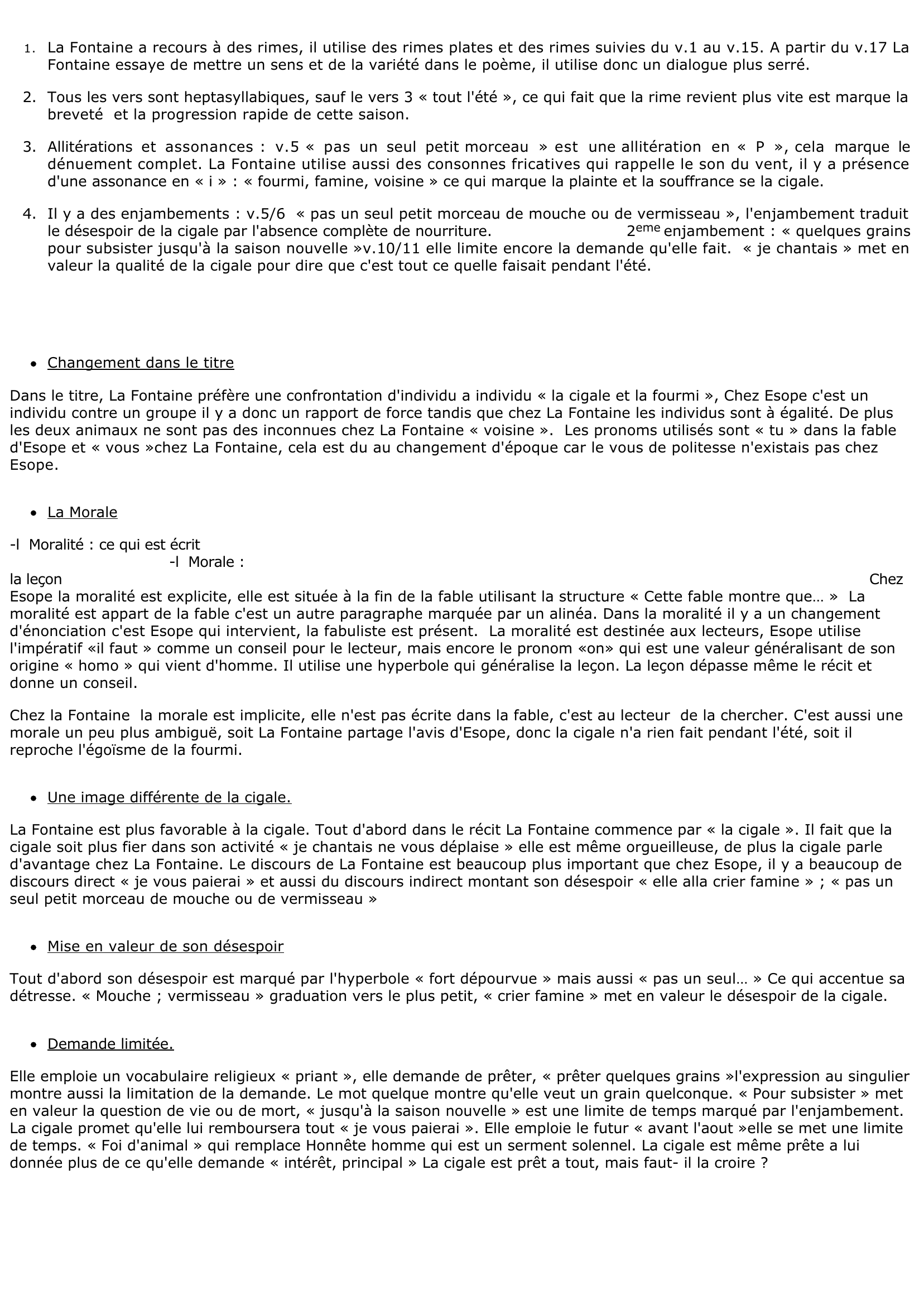 Prévisualisation du document la cigale est la Fourmi Commetaire