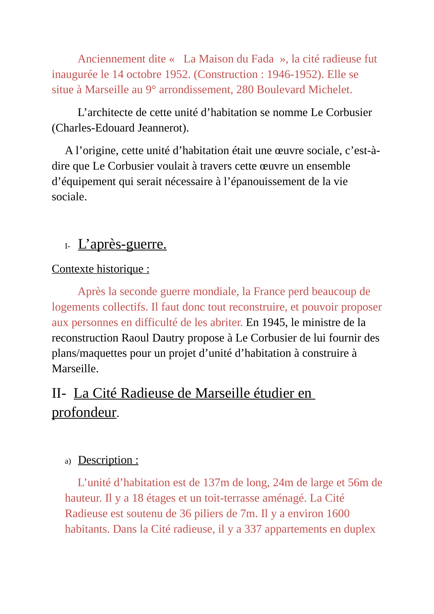 Prévisualisation du document La Cité radieuse