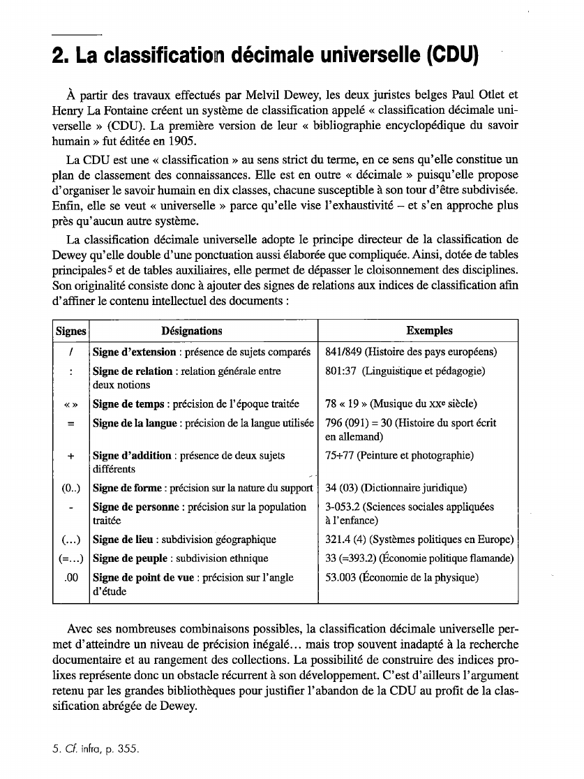 Prévisualisation du document La classification décimale universelle (CDU)