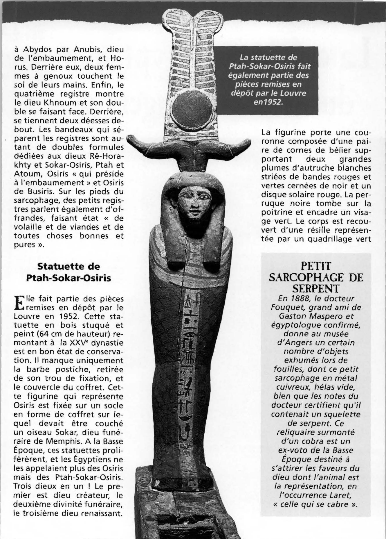 Prévisualisation du document La collection égyptienne du musée d'Angers