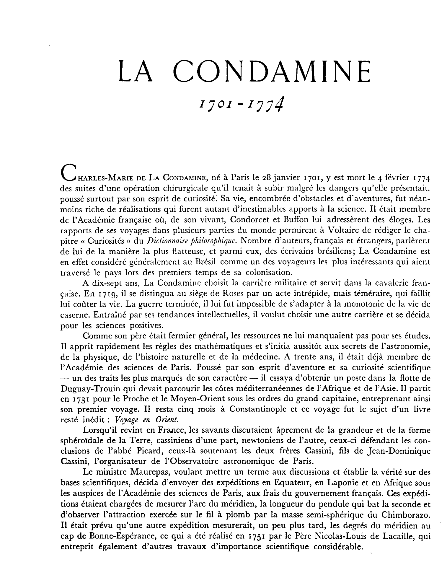 Prévisualisation du document La Condamine