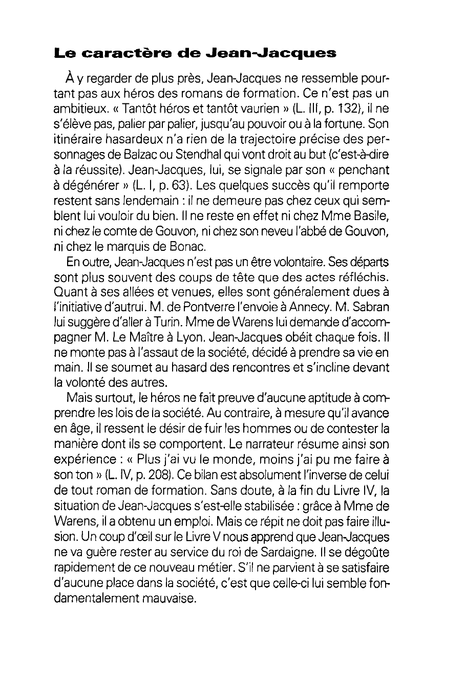 Prévisualisation du document La condamnation de la société chez Rousseau