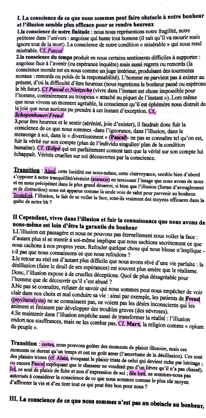 Prévisualisation du document La conscience de ce que nous sommes peut-elle être un obstacle à notre bonheur ?