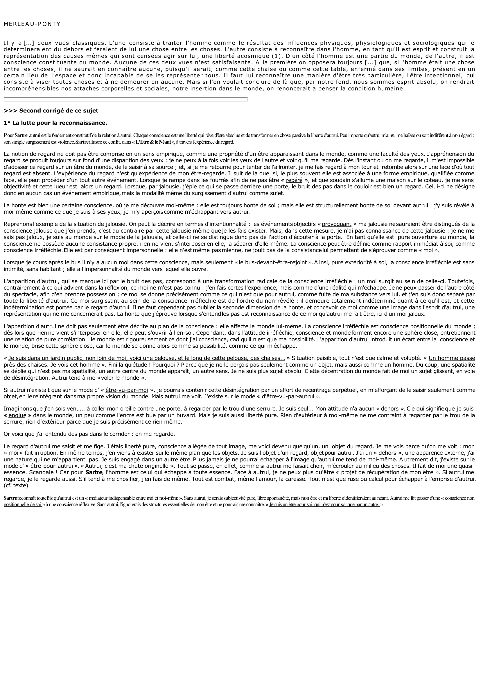 Prévisualisation du document La conscience de soi suppose-t-elle autrui ?